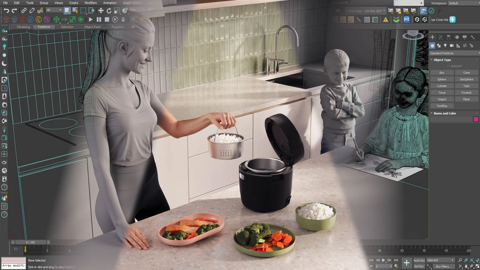 What is 3d modeling and object geometry